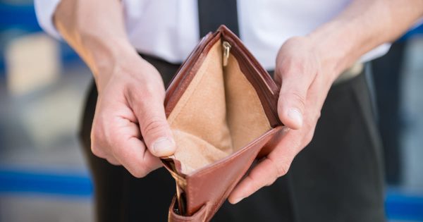 für wen leere Geldbörse